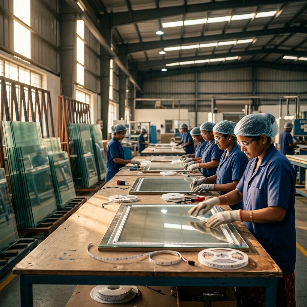 How LED Mirrors Are Made in India: A Buyer’s Quality Guide