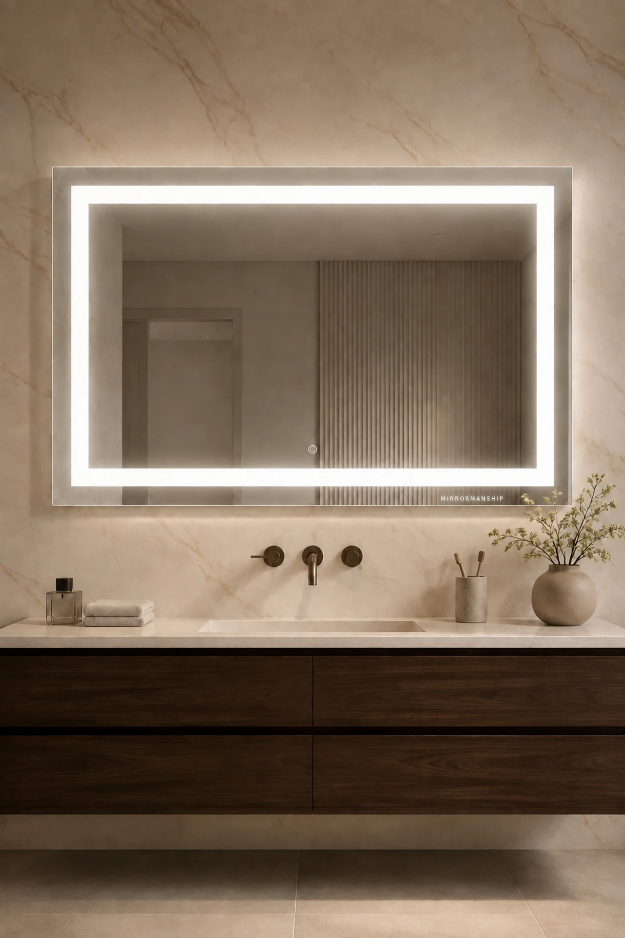 Classic Rectangle — Horizontal · Natural White