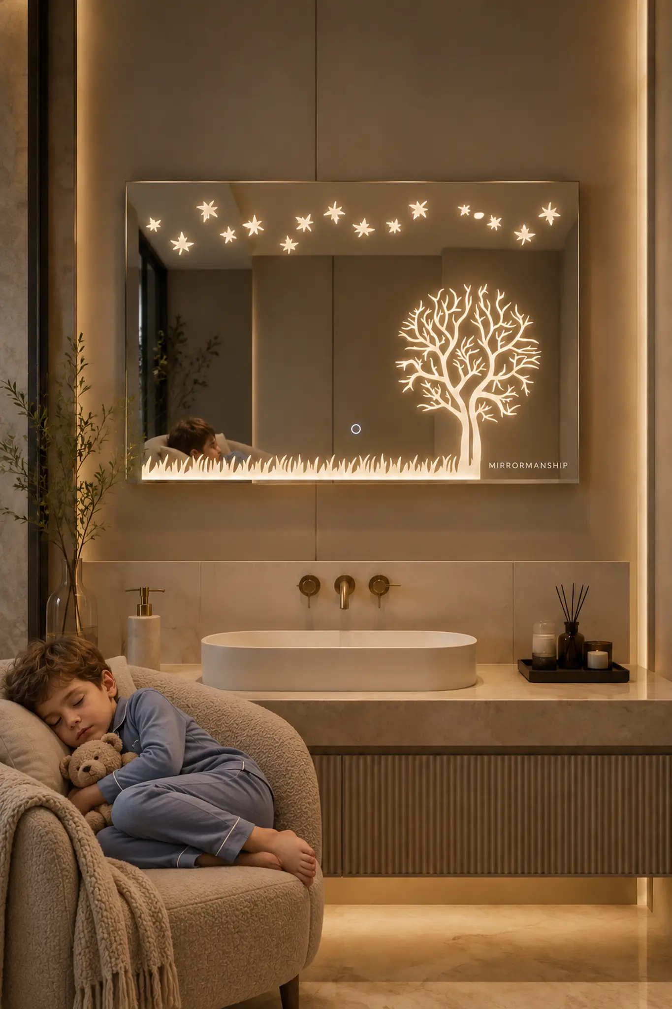 Bedroom lifestyle · Warm White